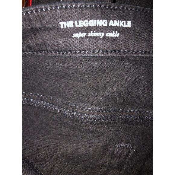 AG Adriano Goldschmied Edgy The Legging Super Skinny Ankle Distressed Jeans - Picture 11 of 15